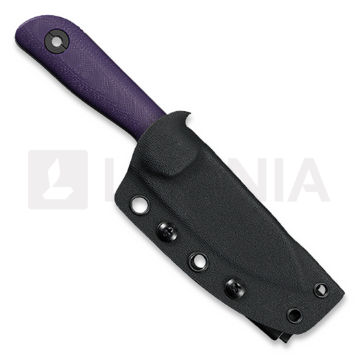 Kunwu Knives Stiffy P. - Purple Micarta - DLC kniv