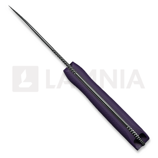 Kunwu Knives Stiffy P. - Purple Micarta - DLC kniv