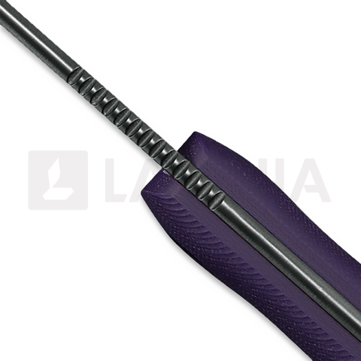 Kunwu Knives Stiffy P. - Purple Micarta - DLC kniv