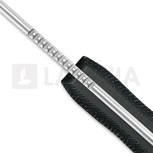 Ніж Kunwu Knives Stiffy P. - Satin - Micarta, чорний