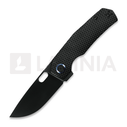 Kunwu Knives Tao III - Diamond Texture Ti - DLC vouwmes