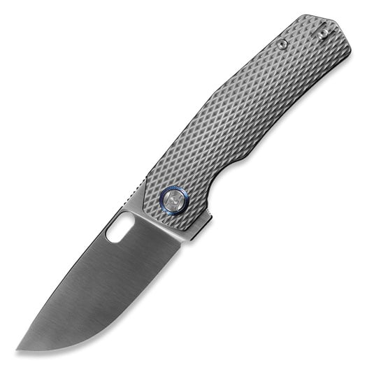 Kunwu Knives Tao III - Diamond Texture Ti - Satin fällkniv