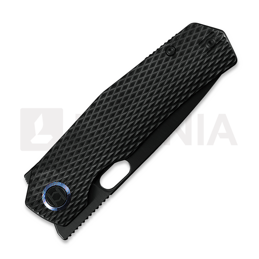 Kunwu Knives Tao III - DLC - Titanium kääntöveitsi, Diamond Texture + DLC