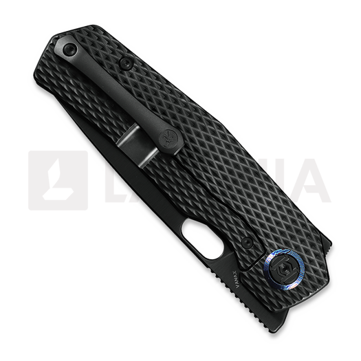 Skladací nôž Kunwu Knives Tao III - DLC - Titanium, Diamond Texture + DLC