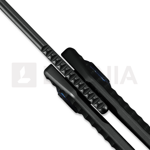 Skladací nôž Kunwu Knives Tao III - DLC - Titanium, Diamond Texture + DLC