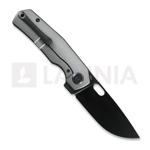 Kunwu Knives Tao III - DLC - Titanium Taschenmesser, Orange Peel Texture