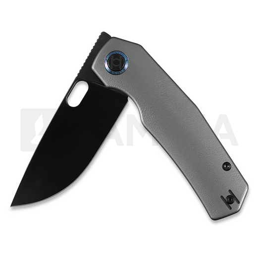 Складний ніж Kunwu Knives Tao III - DLC - Titanium, Orange Peel Texture