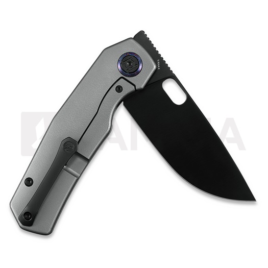 Складний ніж Kunwu Knives Tao III - DLC - Titanium, Orange Peel Texture