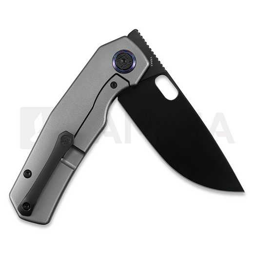 Kunwu Knives Tao III - Orange Peel Texture Ti - DLC foldekniv