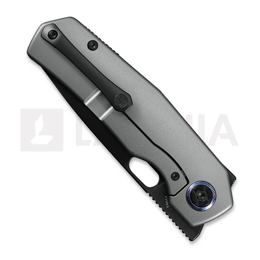 Kunwu Knives Tao III - Orange Peel Texture Ti - DLC foldekniv