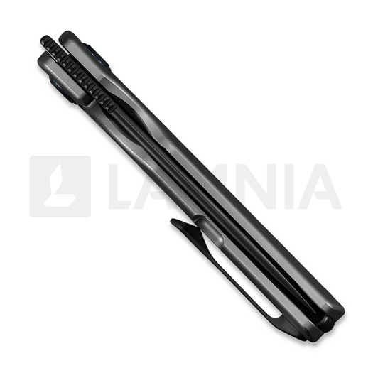 Kunwu Knives Tao III - Orange Peel Texture Ti - DLC foldekniv