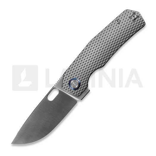 Skladací nôž Kunwu Knives Tao III - Satin - Titanium, Diamond Texture