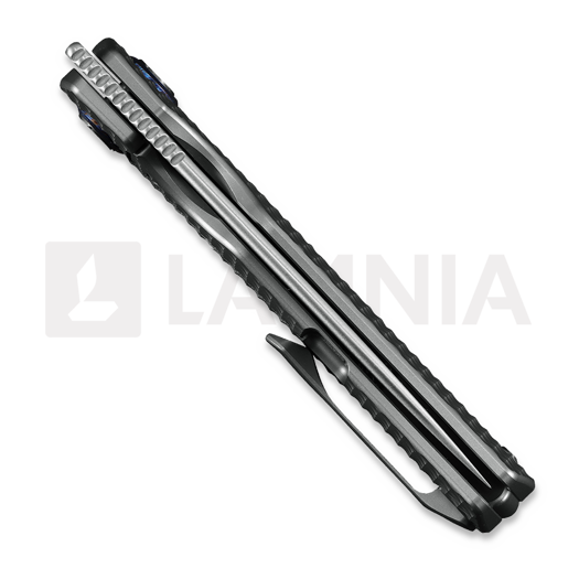 Складний ніж Kunwu Knives Tao III - Satin - Titanium, Diamond Texture