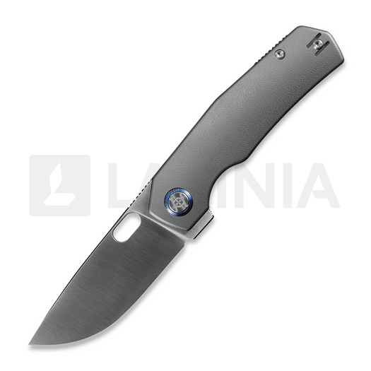 Складний ніж Kunwu Knives Tao III - Satin - Titanium, Orange Peel Texture