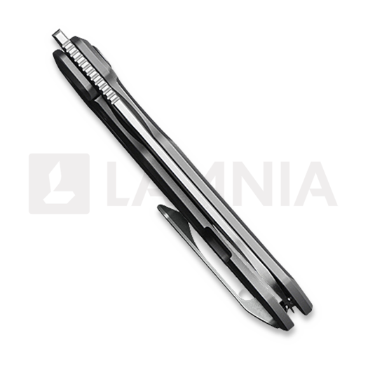 Kunwu Knives TAO Sheepsfoot - Orange Peel Texture Ti - Satin folding knife