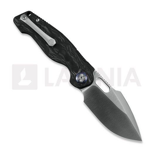Coltello pieghevole Kunwu Knives Verta Gringo - Carbon Fiber - Satin