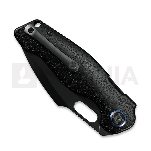 Kunwu Knives Verta Gringo - DLC - Titanium Taschenmesser, Honeydew Texture + DLC