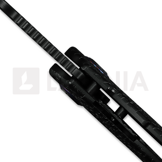 Kunwu Knives Verta Gringo - DLC - Titanium Taschenmesser, Honeydew Texture + DLC