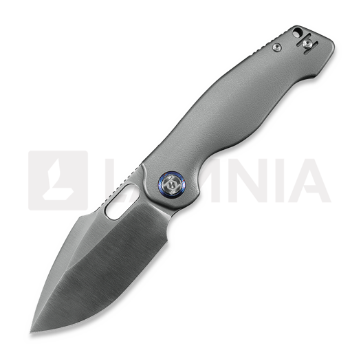 Nóż składany Kunwu Knives Verta Gringo - Orange Peel Texture Ti - Satin