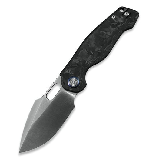 Briceag Kunwu Knives Verta Gringo - Satin - Carbon Fiber, negru