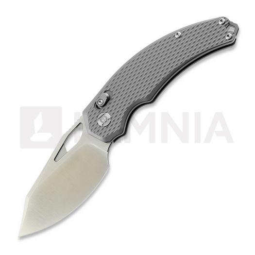 Kunwu Knives X-Padre - Diamond Texture Ti - Satin 折り畳みナイフ