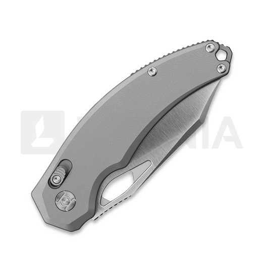 Kunwu Knives X-Padre - Orange Peel Texture Ti - Satin folding knife