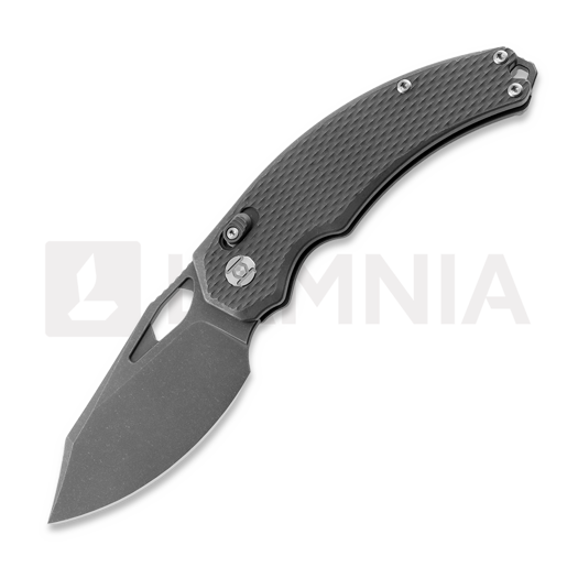 Saliekams nazis Kunwu Knives X-Padre - Stonewashed - Titanium, Diamond Texture