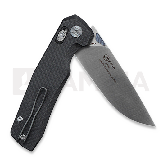 Kunwu Knives X-TAO - Carbon Fiber - Satin folding knife