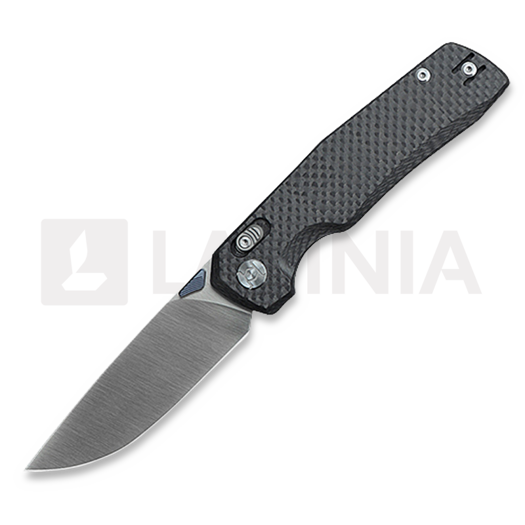 Kunwu Knives X-TAO - Satin - Carbon Fiber סכין מתקפלת, שחור