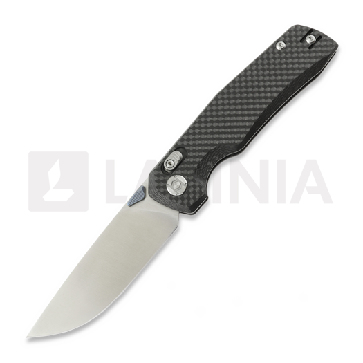 Kunwu Knives X-TAO - Satin - Carbon Fiber סכין מתקפלת, שחור