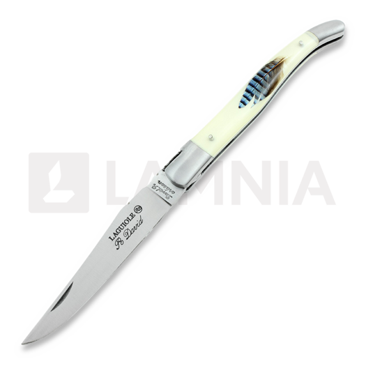 Laguiole R. David Laguiole Jay folding knife, white