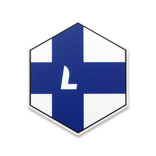 Lamnia National flag Hexagon Sticker