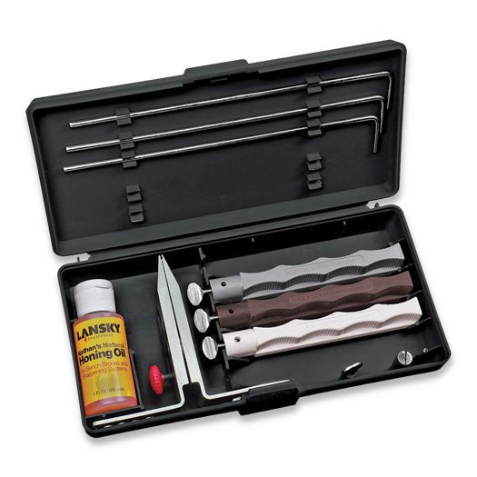 Sistema para afilado Lansky Natural Arkansas