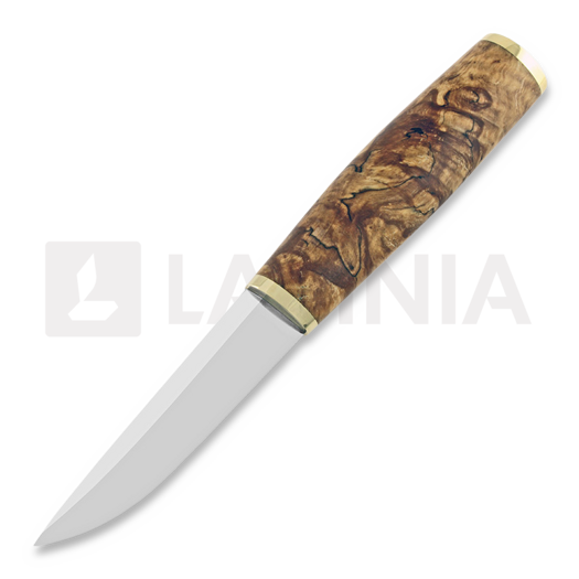 Lauri Karjunen Stabilized Curly Birch Burl Puukko