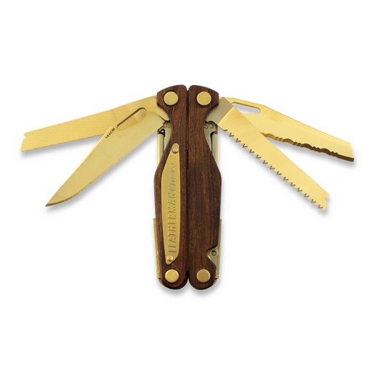 Мультиинструмент Leatherman Charge Ironwood, gold plated