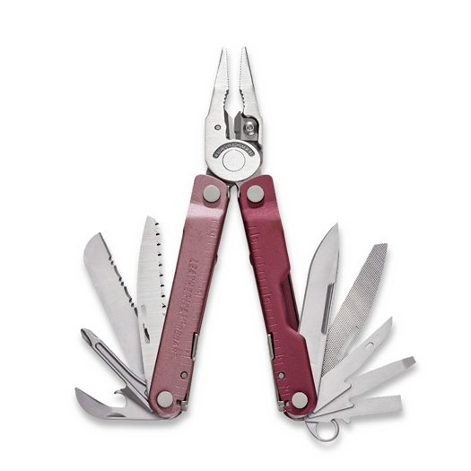 Leatherman Rebar Multitool, Heathered Cranberry