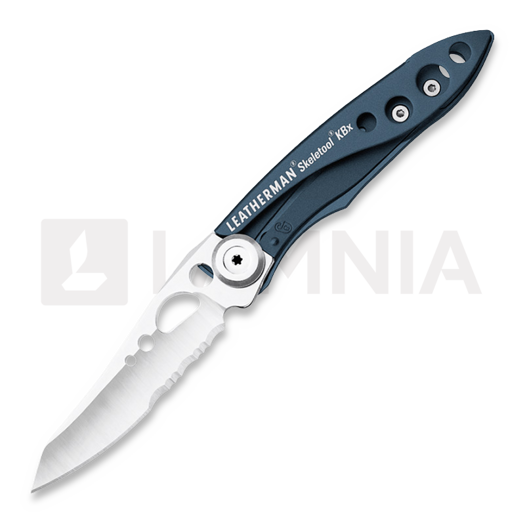 Zavírací nůž Leatherman Skeletool KBx, modrá