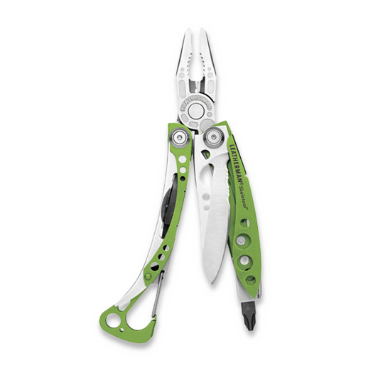 Narzędzie uniwersalne Leatherman Skeletool, nylon, sublime green