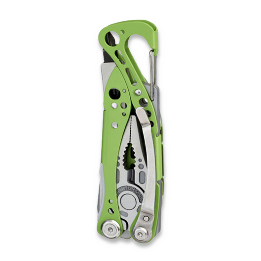 Attrezzo multifunzione Leatherman Skeletool, nylon, sublime green