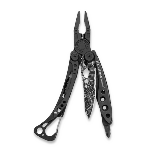 Leatherman Skeletool Topo 多功能工具, 黑色