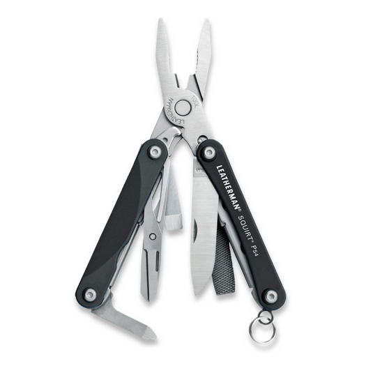 Leatherman Squirt PS4 אולר רב-תכליתי, שחור