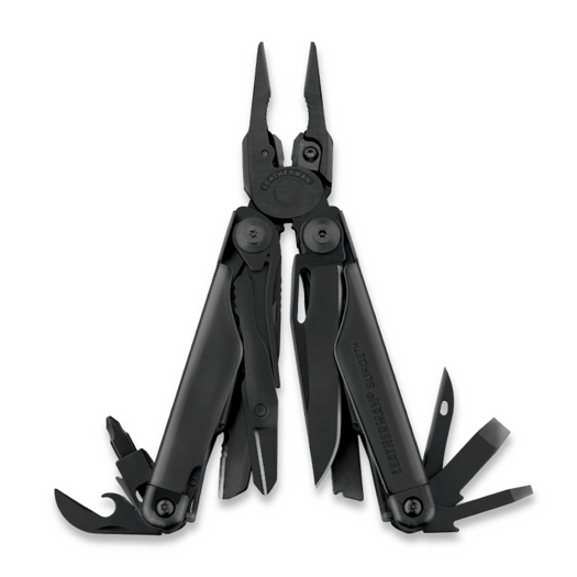 Daudzfunkciju rīks Leatherman Surge, melns