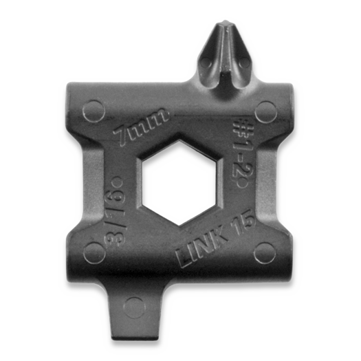 Leatherman Tread Link #15 Metric, crna