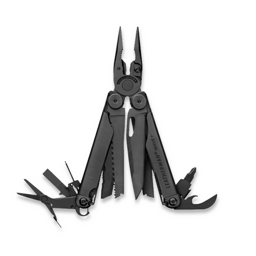 Daudzfunkciju rīks Leatherman Wave Plus, melns