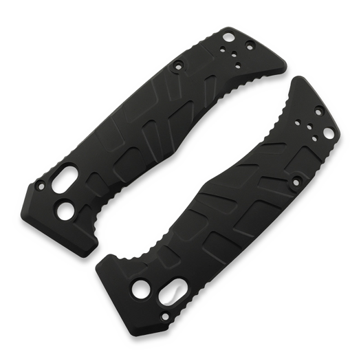 Lex Custom International Benchmade Mini Adamas - Turtle Armor Black Handle scales