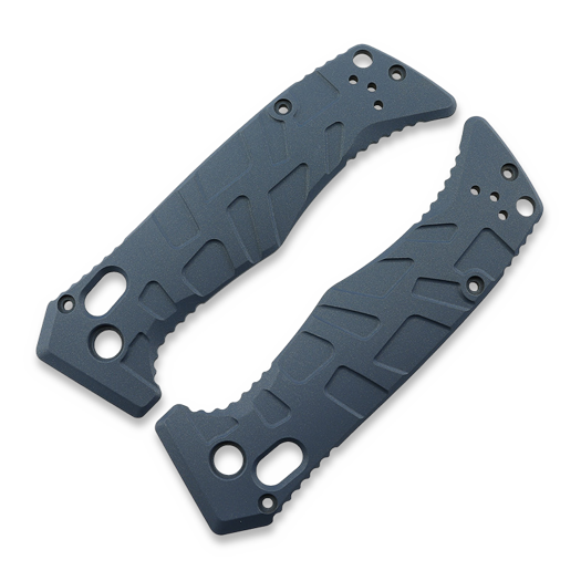 Handle scales Lex Custom International Benchmade Mini Adamas - Turtle Titanium Blue