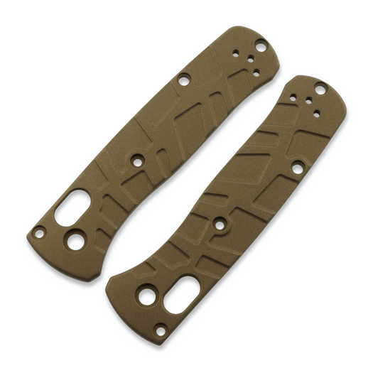 Lex Custom International Benchmade Mini Bugout - Turtle Burnt Bronze kahvapalat