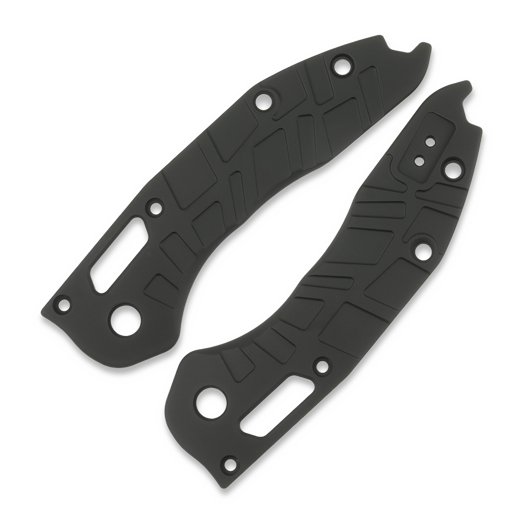 Handle scales Lex Custom International Microtech Stitch Armor Black V2