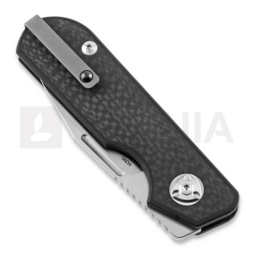 Zavírací nůž Liong Mah Designs Traveller Clip Point, CF
