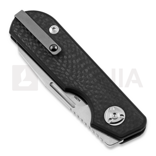 Liong Mah Designs Traveller Sheepsfoot sulankstomas peilis, CF